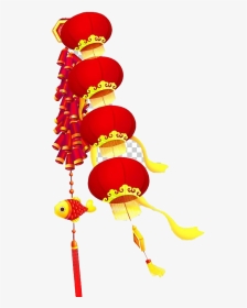 Chinese New Year Lantern Png Transparent - Lantern Chinese New Year Png, Png Download, Transparent PNG