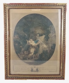 18th Century Antique After Jean Honoré Fragonard Le - Picture Frame, HD Png Download, Transparent PNG