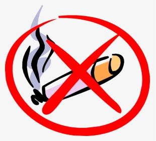 Vector Illustration Of No Smoking Or Tobacco Cigarette - Heart Attack Treatment In Urdu, HD Png Download, Transparent PNG