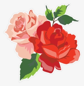Roses Print & Cut File - Garden Roses, HD Png Download, Transparent PNG