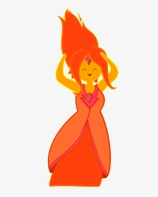 Flame Princess Carmelldansen Vector By Advenimetime - Flame Princess Adventure Time Transparent Gif, HD Png Download, Transparent PNG