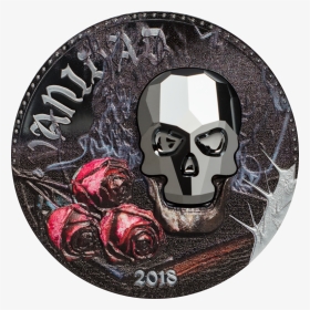 Equatorial Guinea - 2018 - 1000 Francs - Crystal Skull - Crystal Skull Coin 2018, HD Png Download, Transparent PNG