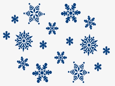 Clipart Blue Snowflake, HD Png Download, Transparent PNG