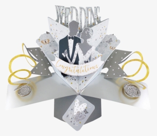 Wedding Day Pop-up Greeting Card - Pop Up Karte Hochzeit, HD Png Download, Transparent PNG