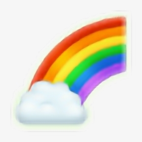 #rainbow #whatsapp  #arcoiris🌈 - Stickers Arcoiris, HD Png Download, Transparent PNG