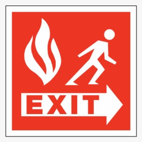 No Smoking Sign/stickers 100mm X 100mm Health And Safety - Fire Safety Sign, HD Png Download, Transparent PNG