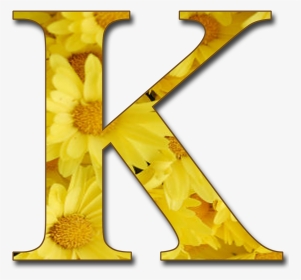 Letter K In Yellow, HD Png Download, Transparent PNG