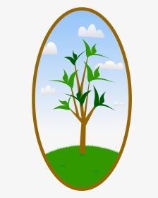 Free Vector Tree Clipart Picture Transparent Landscaping - مناظر طبيعية بيضاوية, HD Png Download, Transparent PNG