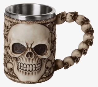 Skull Ossuary Mug - Skull, HD Png Download, Transparent PNG