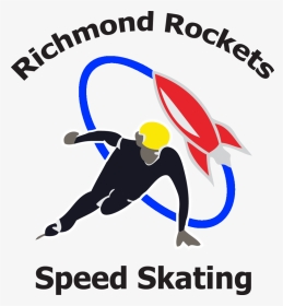 Richmond Rockets Speed Skating Club - Skating Logo Png, Transparent Png, Transparent PNG