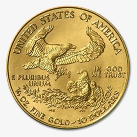 10 Dollar Gold Coin, HD Png Download, Transparent PNG