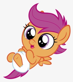 Royalty Free Library Artist Sollace Pony - Fluttershy My Little Pony Babies, HD Png Download, Transparent PNG
