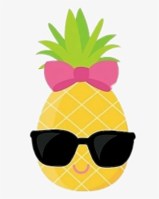 Pineapple With Sunglasses Png Clipart , Png Download - Pineapple With Sunglasses Clipart, Transparent Png, Transparent PNG