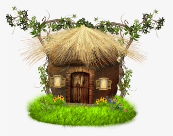 House On The Rock Clipart Clip Royalty Free Png Rock - Grass House Png, Transparent Png, Transparent PNG