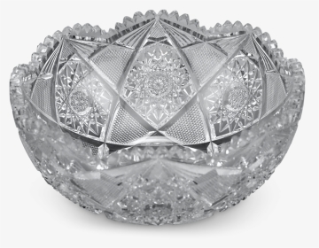American Brilliant Period Cut Glass Bowl - Tiara, HD Png Download, Transparent PNG