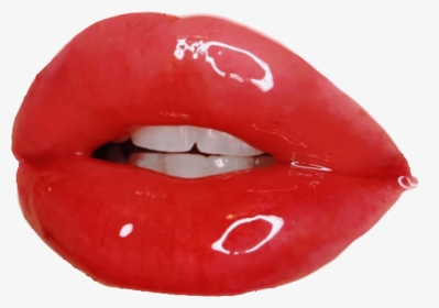 #lips #gloss #sexywoman - Glossy Lips Aesthetic, HD Png Download, Transparent PNG