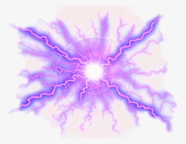 #electric #lightning #ball #magic #purple - Purple Light Effects Png, Transparent Png, Transparent PNG