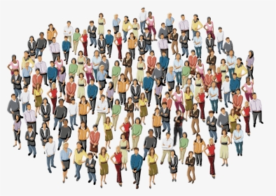 Social People - Crowd, HD Png Download, Transparent PNG