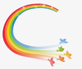 Rainbow Birds, HD Png Download, Transparent PNG