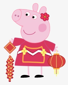 Peppa Pig In Different Outfits, HD Png Download, Transparent PNG