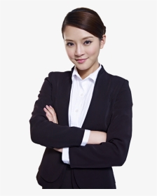 Asian Business Woman Png, Transparent Png, Transparent PNG