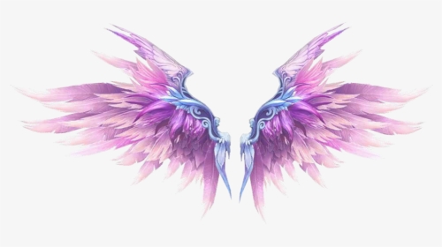 #aesthetic #wing #wings #angel #freetoedit #mimi #sticker - Aesthetic Pink Angel Wings, HD Png Download, Transparent PNG