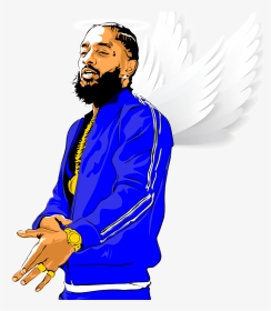 Cartoon Nipsey Hussle, HD Png Download, Transparent PNG