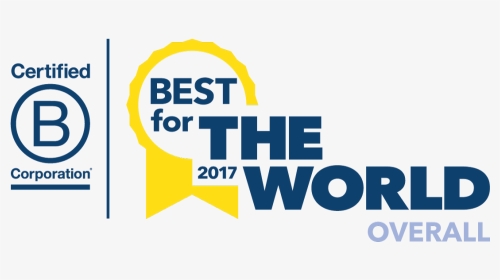 B Corp Best For The World 2017, HD Png Download, Transparent PNG