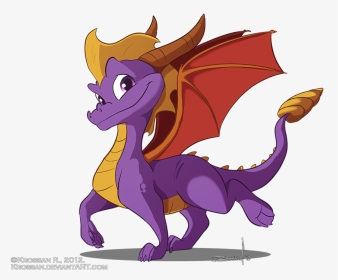 Dragon Chibi Spyro, HD Png Download, Transparent PNG