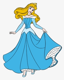 Princess Drawing In Painting, HD Png Download, Transparent PNG