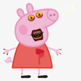 Evil Scary Peppa Pig, HD Png Download, Transparent PNG