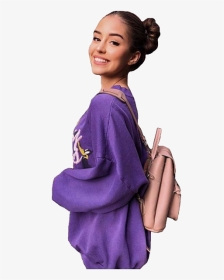 Thalia Bree Is Sooo Adorable And Pretty🤩💗 - Purple Niche Meme Png, Transparent Png, Transparent PNG