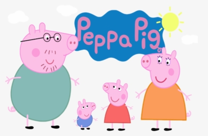 Peppa Pig Family Png, Transparent Png, Transparent PNG