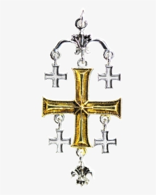 Jerusalem Cross , Png Download - Knights Templar, Transparent Png, Transparent PNG