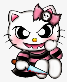 Evil Hello Kitty, HD Png Download, Transparent PNG