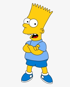 Bart Simpson 1990 Png, Transparent Png, Transparent PNG