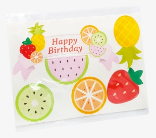 Summer Fruits Happy Birthday Cake Toppers - Strawberry, HD Png Download, Transparent PNG