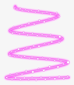 #spiral #swirl #line #line #neon #ftestickers #sticker - Neon Picsart Spiral Png, Transparent Png, Transparent PNG