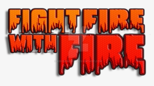 Xmxw Fight Fire With Fire Logo Roblox By Krosswindz - Graphic Design, HD Png Download, Transparent PNG