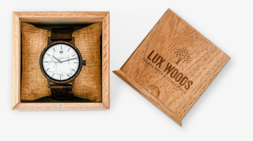 The Gaston Wood Watch White Marble 44mm   Class Lazyload - Wood, HD Png Download, Transparent PNG