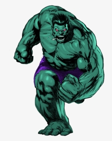 Green By Bobhertley On - Hulk Red Hulk Drawing, HD Png Download, Transparent PNG