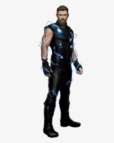 Avengers Infinity War Thor Png By Https - Avengers Infinity War Drawing Thor, Transparent Png, Transparent PNG