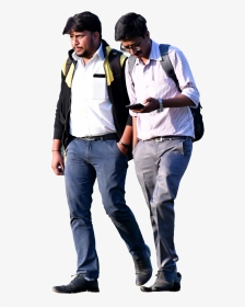 #83 #man Walking #main With Mobile #cutout People#people - Gentleman, HD Png Download, Transparent PNG