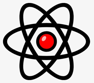 Vector Illustration Of Atom Smallest Unit Of Matter - Logo React Js Png, Transparent Png, Transparent PNG