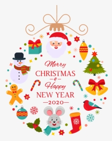 Happy New Year 2020 Png, Transparent Png, Transparent PNG