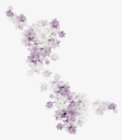 #ftestickers #flowers #transparent #purple #white - Ramo Violeta Png, Png Download, Transparent PNG