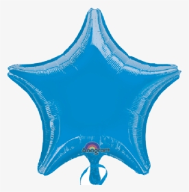 Blue Star - Blue Star Balloon Transparent, HD Png Download, Transparent PNG