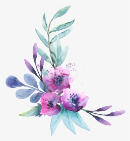 This Graphics Is Can Purple Flower Transparent Decorative - Purple Decoration Png Transparent, Png Download, Transparent PNG