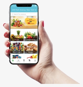 Mobile Grocery App, HD Png Download, Transparent PNG
