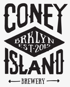 Hand Rendered Tee Shirt Design For Coney Island Brewery - Parallel, HD Png Download, Transparent PNG